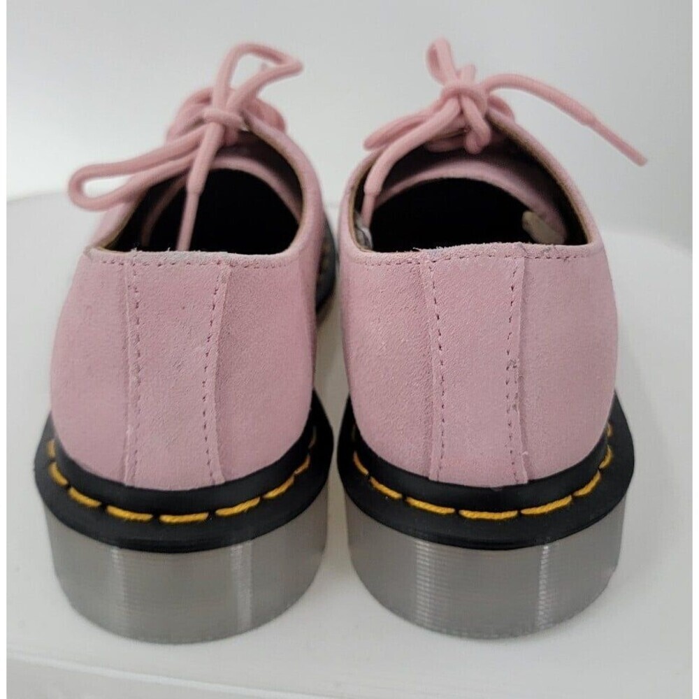 Dr Martens Iced Chald Oxford Suede Clear Bottoms - Picture 6 of 10